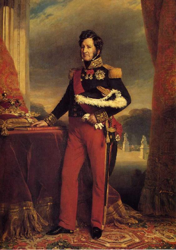 Franz Xaver Winterhalter King Louis Philippe china oil painting image